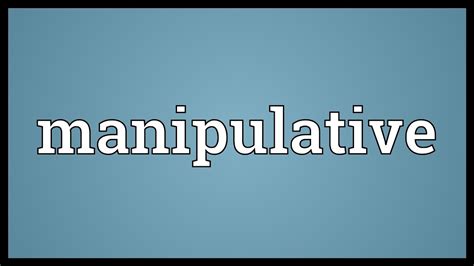 manipulate antonyms|what is the opposite of manipulation.